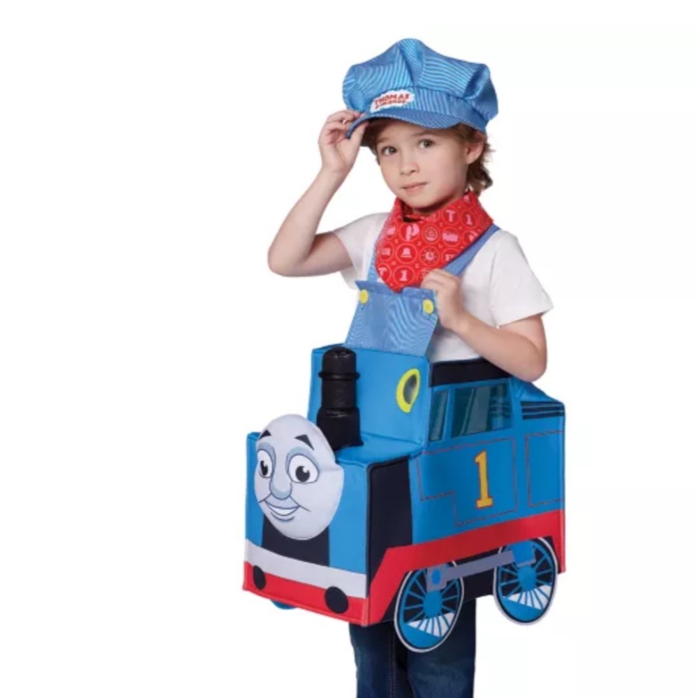 Kids Blue Train Conductor Costume